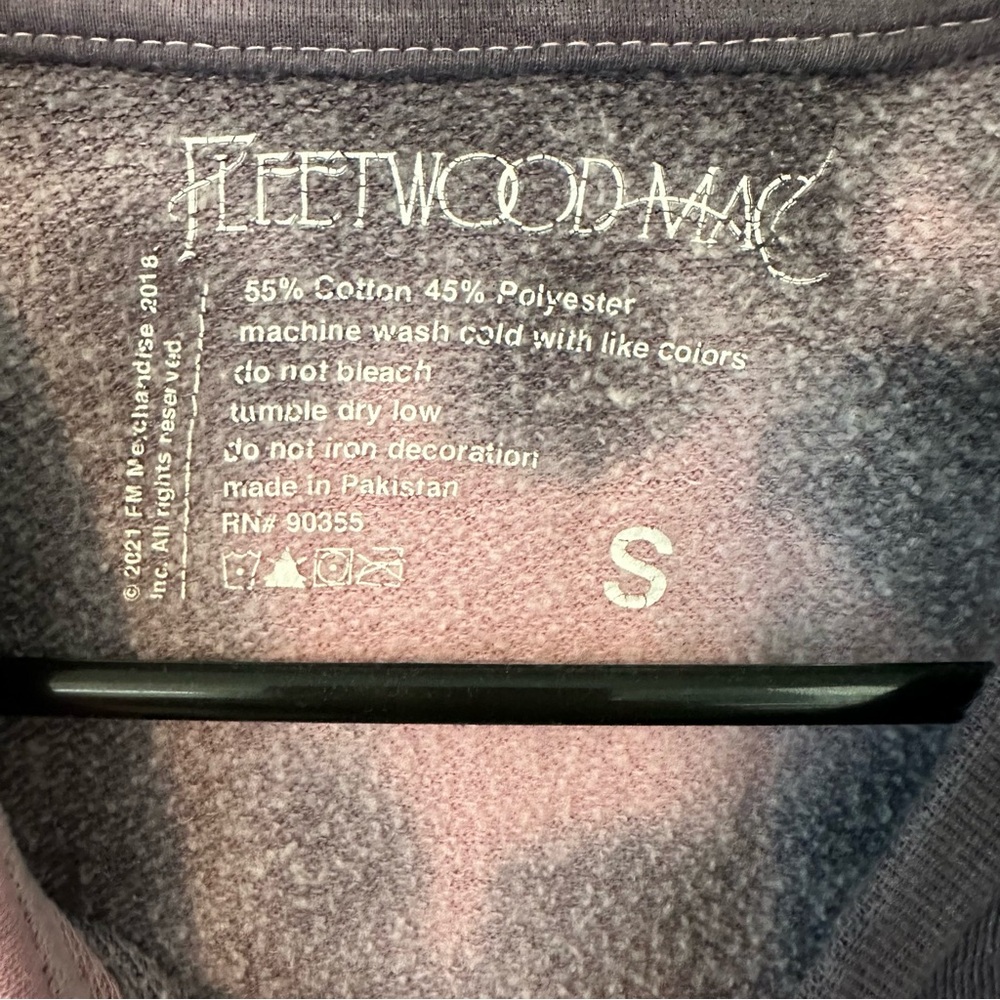 Fleetwood Mac Tie Dye Crewneck Small EUC - Picture 5 of 5